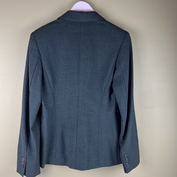 Max Mara Lycra Sensations Virgin Wool Grey Blazer - Picture 3 of 11